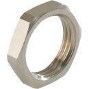 Kaiser 8300.21 Gegenmutter Messing PG21 dicke...