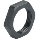 Kaiser 8207.40 Gegenmutter Kunststoff PG 7 Schwarz RAL 9005