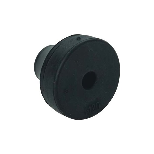 Kaiser 14.582.93 Quickseal Kabeleinführungstülle für M12 Schwarz RAL 9005 Kabel Ø 4.0-7.0 mm