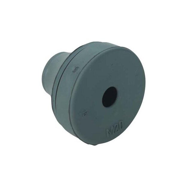 Kaiser 14.582.38 Quickseal Kabeleinführungstülle für M40 Dunkelgrau RAL 7001 Kabel Ø 19.0-28.0 mm