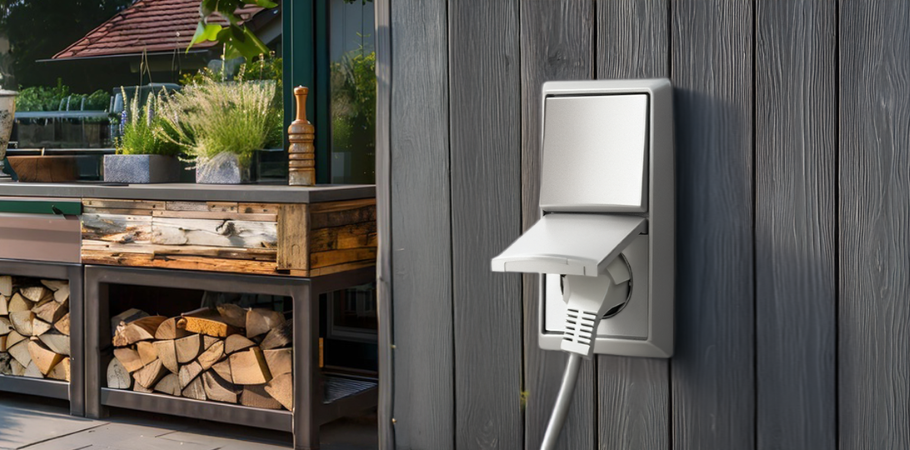 Busch Jaeger Allwetter44 Steckdose