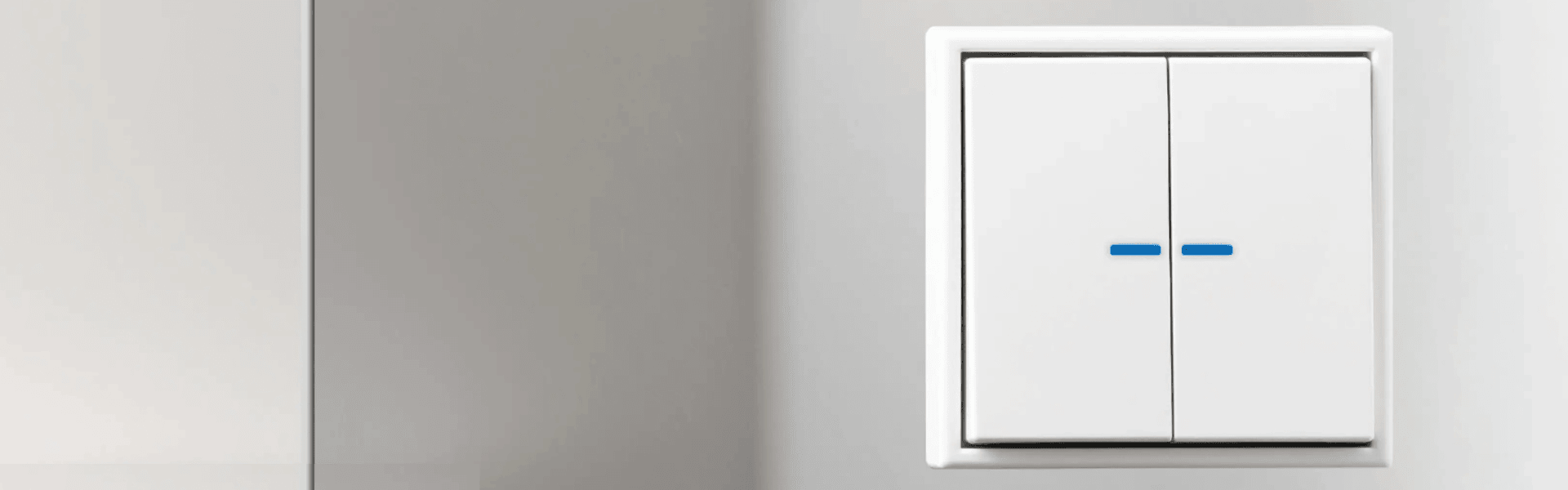 JUNG HOME Taster batterieversorgt – flexible Smart-Home Steuerung ohne Verkabelung