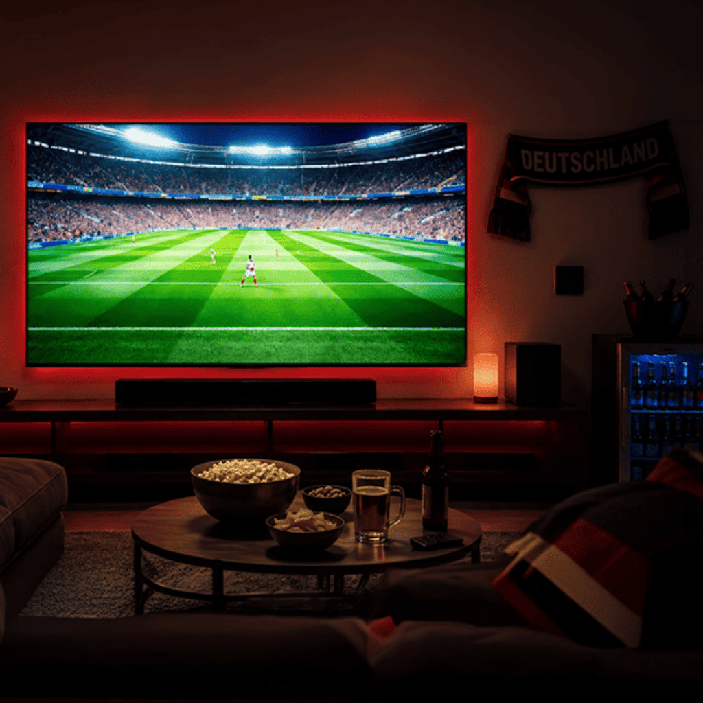 Busch-Jaeger free@home Smart Home für WM Heimkino und Wohnzimmer Atmosphäre
