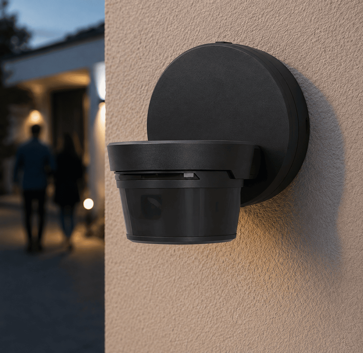 Busch-Wächter PRO 280° Wireless für die Außenbeleuchtung