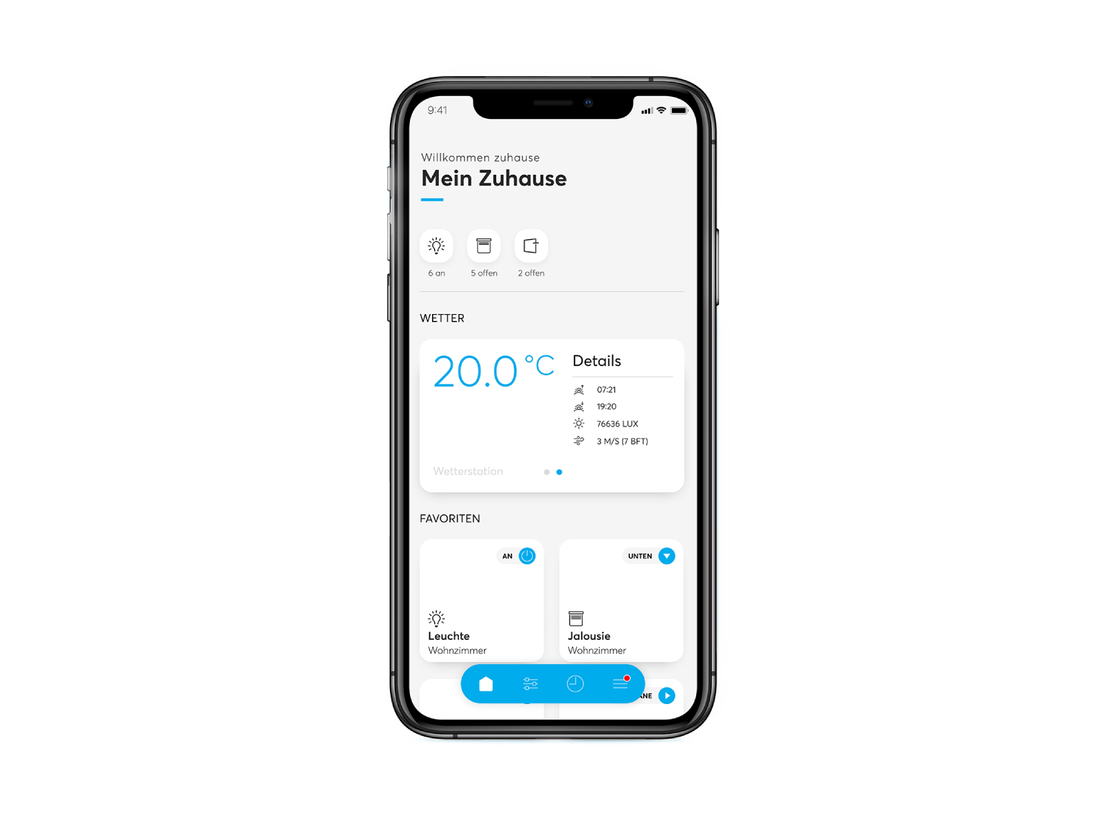 Busch-free@home Next App Steuerung