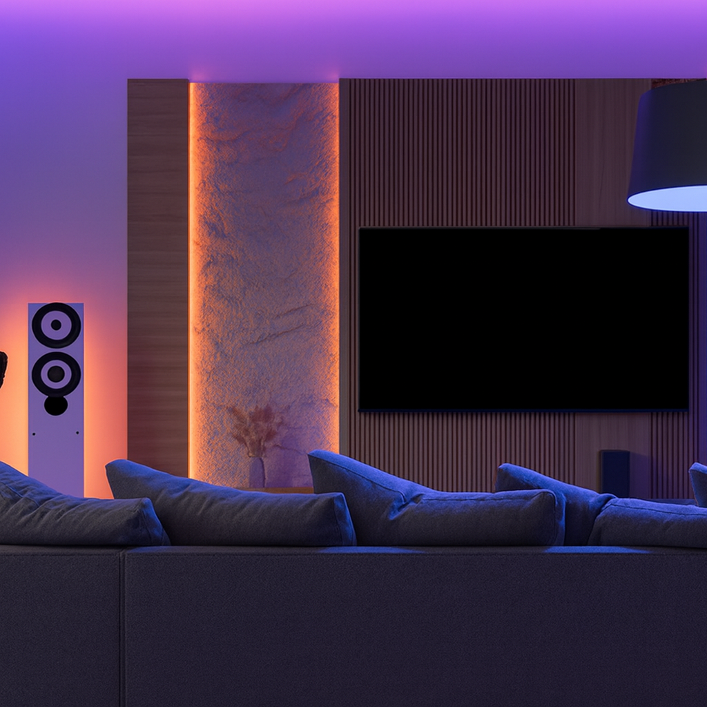 Shelly Home Cinema Ambient Lichtsteuerung