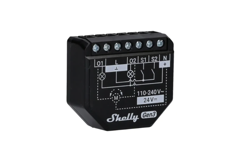 Shelly 2PM Gen3 – Motorsteuerung