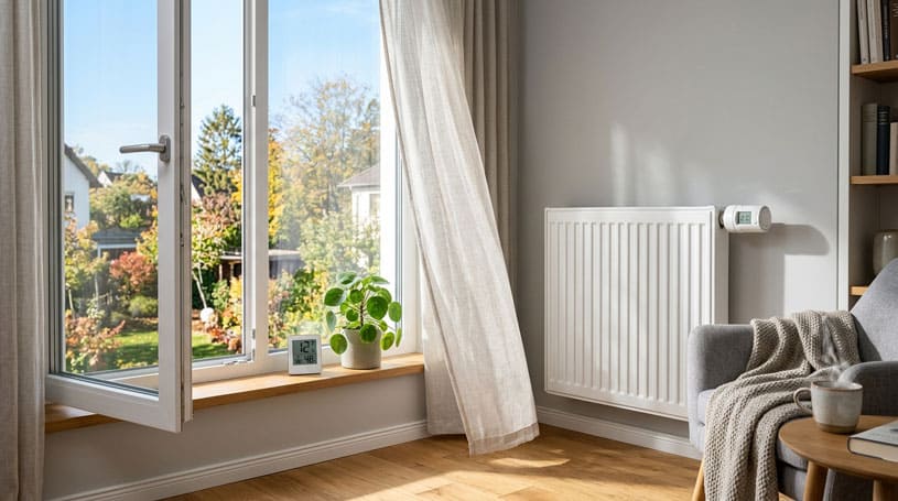 Mann und Frau in einem Smart Home